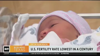 U.S. fertility rate lowest its been in a century