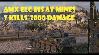 AMX ELC bis at Mines.  7 kills 2000 damage