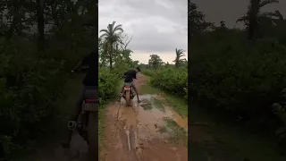 Continental gt 650 off-roading in mud #shorts #continentalgt650