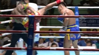Muay Thai Fight - Pornsanae vs Pokkeaw - New Lumpini Stadium Bangkok, 8th July 2014
