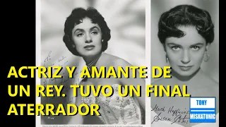 A PESAR DE SUS TRAUMAS SE VOLVIÓ ACTRIZ Y AMANTE DE UN REY. PERO SU FINAL FUE HORRIBLE: SUSAN CABOT