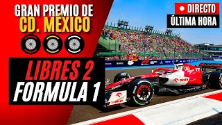 🔴 F1 DIRECTO | GP MÉXICO (LIBRES 2) - Live Timing y Telemetría