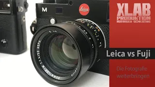 Leica vs Fuji Sucherkameras