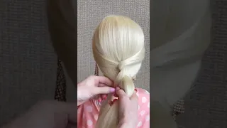 Красивая причёска легко и просто +7, плетение волос лайфхак haircut hair shorts Марина Гоголева