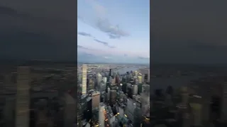 New York Central Park from above. Courageous camera man! #shorts #highs #newyork #centralpark