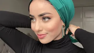 Masumi Hijab Styling of Asha Green Forest Style 1