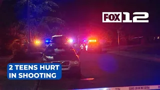 2 teenagers hurt in SE Portland shooting