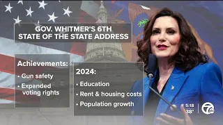 Gov. Whitmer delivers 6th State of the State speech