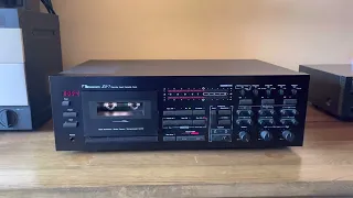 Nakamichi ZX-7 Recording DEMO Type 4 Tape Dolby Off