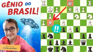 PRODÍGIO DE 11 ANOS DESTRUIU GM de 2477!!!!!!!!