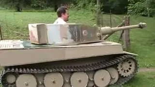 Building a 2/5 scale tiger tank