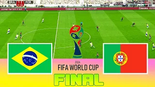 BRAZIL vs PORTUGAL - Final FIFA World Cup 2026 | Full Match All Goals | Football Match