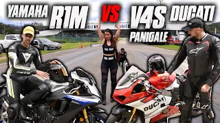R1M VS Panigale V4S La mejor Batalla del Año!!