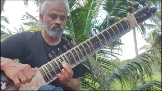 Rajeev Janardan - Raga yaman played on naeem Sitarmaker's sitar