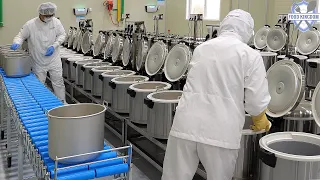 랜선으로 편안하게 보는 평소에 보기 힘든 음식공장 몰아보기 / Clean and exciting! Mass production in Korea Food Factory