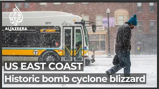 Winter storm slams into eastern United States, brings heavy snow