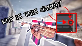 High sensitivity..but every kill lowers it in No-Scope Arcade! | Roblox