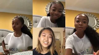 Skai Jackson | Instagram Live Stream | 25 October 2018