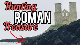 Metal detecting under a Roman fort