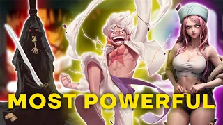 TOP 100 STRONGEST ONE PIECE CHARACTERS 2024 | ONE PIECE 1111+