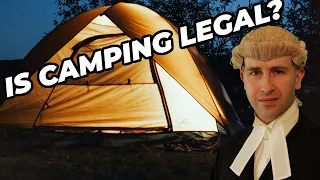 IS IT LEGAL TO CAMP IN UK ENGLAND & WALES? | Right to Roam Laws | Countryside and Rights of Way Act