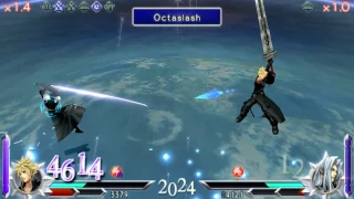 [Dissidia 012] Cloud vs Sephiroth (HD 60FPS)