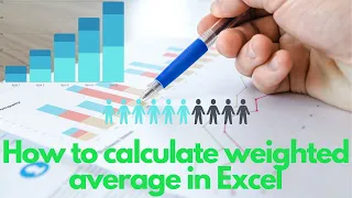 How to calculate weighted average in Excel...Simple Method...!!!