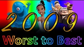 Worst to Best: Animated Films of 2009