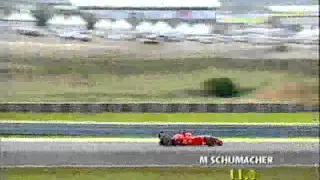 Michael Schumacher, Brazil 2001 first Qualifying lap