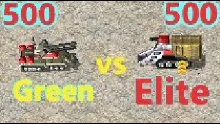 Green Apocalypse vs Elite War Miner 🎮 Red Alert 2