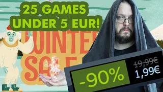 Steam Winter Sale 2021 - 25 Awesome Games Under 5 Eur!