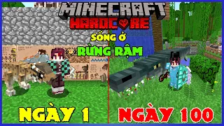 MINECRAFT TÓM TẮT 100 NGÀY SỐNG Ở RỪNG RẬM HÀNG TRĂM TRIỆU NĂM TUỔI