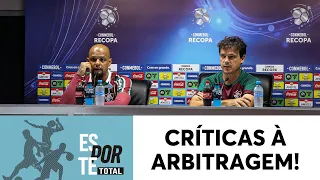 Diniz e Felipe Melo detonam arbitragem de Fluminense x LDU