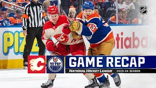 Calgary Flames vs Edmonton Oilers | February 24, 2024 | Game Highlights | NHL Regular Season