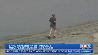 Sand Replenishment Project Underway In North County