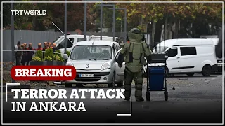 Two terrorists carry out attack in front of General Directorate of Security in Ankara