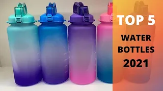 TOP 5: Best Venture Pal Large Half Gallon Motivational Water Bottle |  Water Bottle with Time Marker