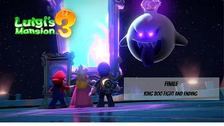 Luigi's Mansion 3:  King Boo the Final Boss and Ending Walkthrough/Playthrough