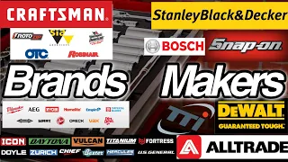 Tool Brands Who Makes What Tools and Who Owns What Tool Company