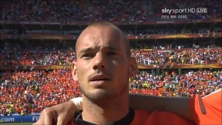 Anthem of the Netherlands vs Denmark (FIFA World  Cup 2010)