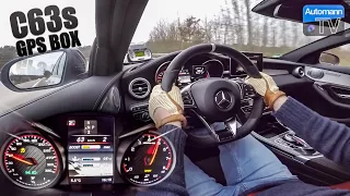 How fast the AMG C63s really is - GPS Box times! (60FPS)