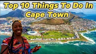 Tracy's Top 10 - Best Things To Do In Cape Town 2024