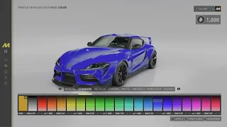 THE CREW MOTORFEST TOYOTA A90 Supra customizations + Sound + More First look HD PS5