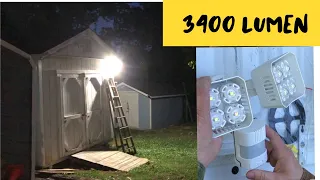 Best  Outdoor Security Light Review SANSI Motion Sensor Flood Lights 2019