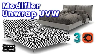 Unwrap UVW and UVW Map Modifiers / 3DS MAX INTERIOR VISUALIZATION