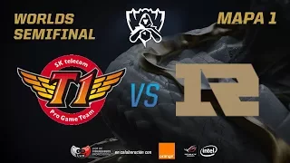 SK TELECOM T1 VS ROYAL NEVER GIVE UP - SEMIFINAL - WORLDS 2017 - MAPA 1