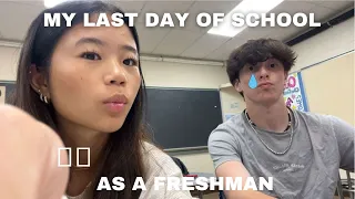 LAST DAY OF SCHOOL AS A FRESHMAN | school vlog