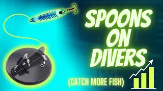 DISPY DIVERS WITH SPOONS = MORE FISH