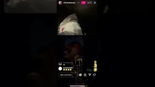 EBK Jaaybo at McDonald’s Drive-Thru on IG Live (4/7/23)