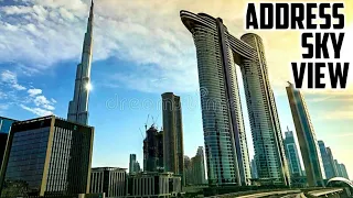 [4K] A Dubai Skyscraper Hotel Tour! CE LA VI Infinity Pool, SKY VIEWS OBSERVATORY & More!